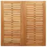 Aiaeinestamisekomplekt 5 Pcs Pruun Tammepuit