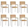 Dārza Ēdamistabas Komplekts 7 Pcs Vidaxl