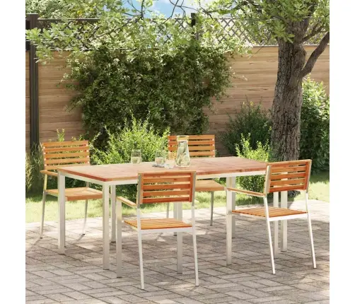 Dārza Ēdamgalda Komplekts 5 Pcs Vidaxl