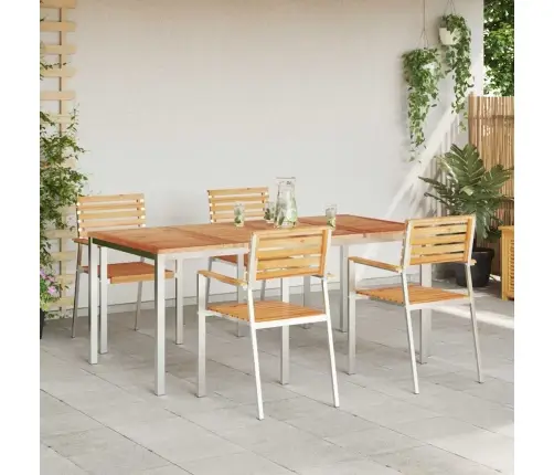 Dārza Ēdamgalda Komplekts 5 Pcs Vidaxl