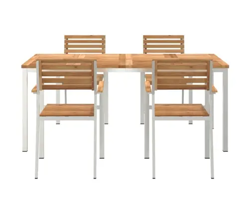 Dārza Ēdamgalda Komplekts 5 Pcs Vidaxl