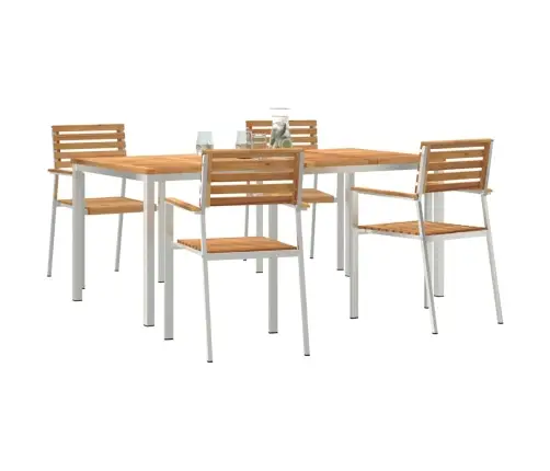 Dārza Ēdamgalda Komplekts 5 Pcs Vidaxl
