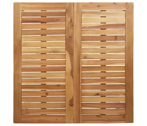 3 Daļu Dārza Ēdamgalds Masīvkoks Akācija Vidaxl