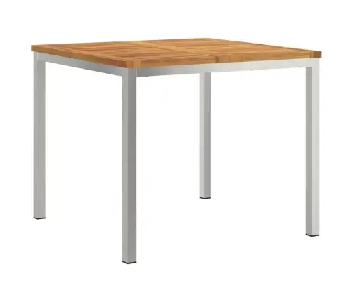 Aia Söögilaudade Komplekt 3 Pcs Pruun Tugev Akatsiapuu