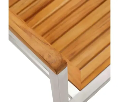 Aia Söögilaudade Komplekt 5 Pcs Pruun Tugev Akatsiapuu