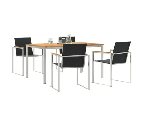 Aiaeinestamisekomplekt 5 Pcs Tugev Teakpuit