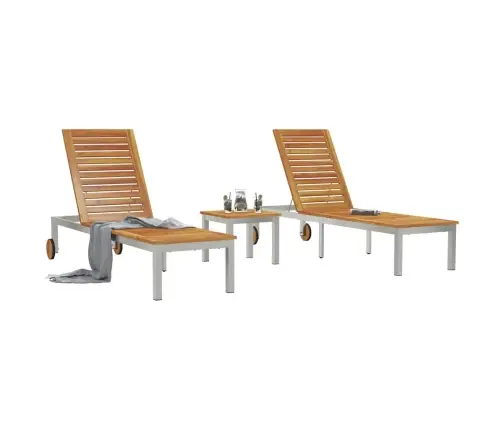 Lamamistoolid 2Tk Lauaga 2-Isik 3 Pcs Pruun Tugev Akatsiapu Lamamistoolid 2Tk Lauaga 2-Isik 3 Pcs Pruun Tugev Akatsiapu