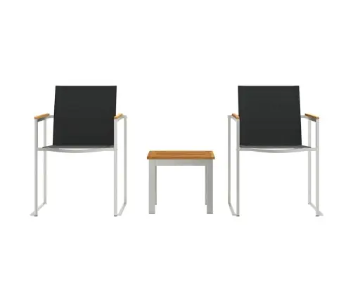 Āra Ēdamistabas Komplekts 3 Pcs Akācijas Masīvkoks Vidaxl