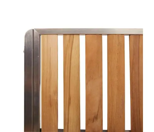 Sodo Kėdė 8 Pcs Ruda 56 X 54,5 X 87 Cm Kieto Teka Medžio