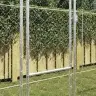 Suņu Būris Sudraba 800 X 200 X 256 Cm Cinkots Tērauds