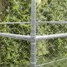 Suņu Būda Ar Uzglabāšanu 2 Pcs Sudraba 4 X 2 X 2 M Tērauds Vidaxl