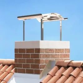 Skursteņa Vāks Sudraba 59,5 X 50 X 36,5 Cm Nerūsējošs Tērauds Vidaxl