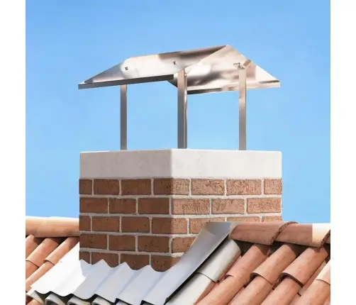 Korstnapühkija Hõbedane 50 X 60 X 37 Cm Roostevaba Teras