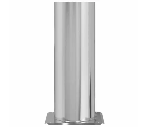Kaminų Viršaus Pratęsimas Sidabro 29 X 29 X 50 Cm