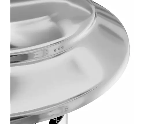 Sademete Kate Korstnale Hõbedane 20 X 20 X 18 Cm