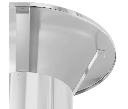 Lietaus Dangtis Kamino Sidabro 35 X 35 X 20 Cm