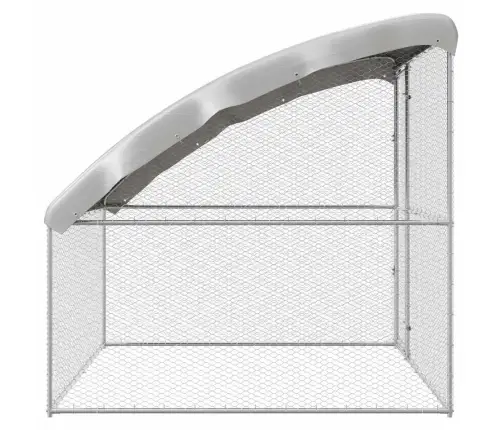 Kanakpuur Hõbedane 2 X 2 X 2 M Tsinkteras