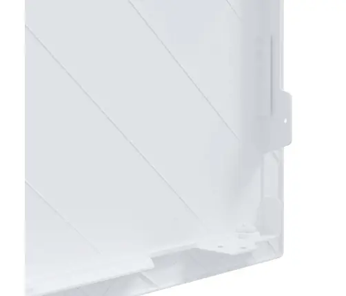 Prieigos Panelės Balta 40 X 40 Cm Abs Plastikas