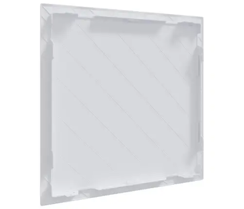 Prieigos Panelės Balta 40 X 40 Cm Abs Plastikas