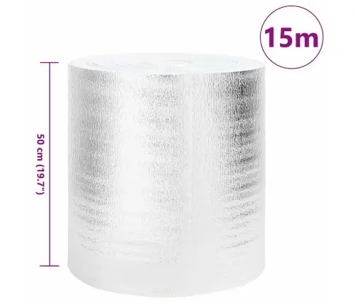 Radiatora Siltuma Atstarotājs 0,5X15 M Vidaxl