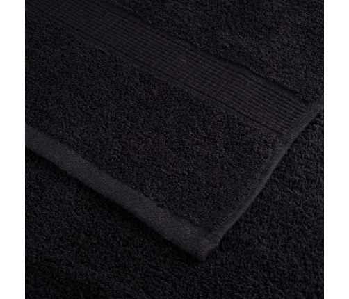 600 Gsm Svečių Rankšluosčiai Solund 50 Pcs Juoda 30 X 30 Cm