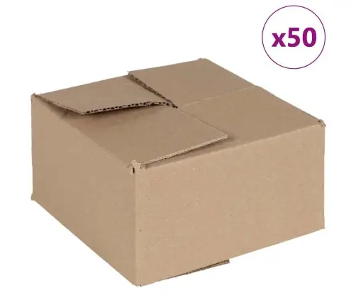 Salokāma Kaste 50 Gab 15X15X8 Cm Kartons Vidaxl
