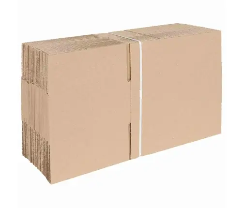 Kokkuklapitav Kast 50 Pcs Neutraalne 25 X 17,5 X 10 Cm Papp