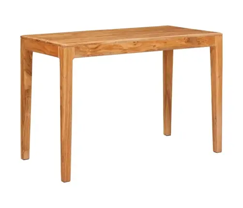 Valgomojo Stalas Ruda 110 X 55 X 76 Cm Kietos Akacijos Mediena