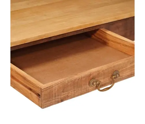 Kafijas Galdiņš Brūna 110 X 55 X 40 Cm Cieta Mango Koksne Vidaxl