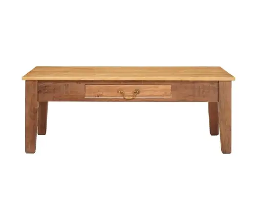 Kafijas Galdiņš Brūna 110 X 55 X 40 Cm Cieta Mango Koksne Vidaxl