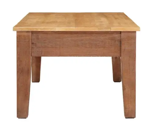 Kafijas Galdiņš Brūna 110 X 55 X 40 Cm Cieta Mango Koksne Vidaxl