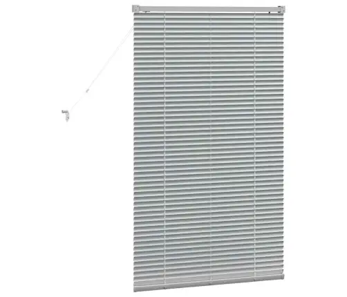 Aknarulo Kardinatega Hõbedane Alumiinium