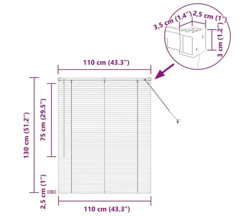 Logu Žalūzija Ar Aizkariem Sudraba 110 X 130 Cm Alumīnijs Vidaxl Logu Žalūzija Ar Aizkariem Sudraba 110 X 130 Cm Alumīnijs Vidaxl
