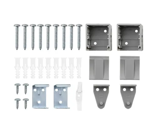 Logu Žalūzija Ar Aizkariem Cits Sudraba 80 X 130 Cm Alumīnijs Vidaxl