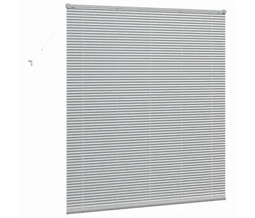 Aknarulo Kardinatega Hõbedane Alumiinium