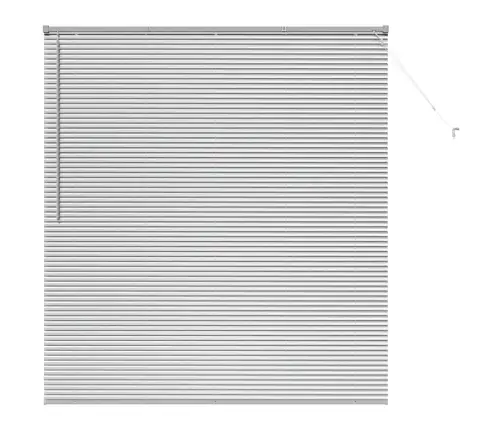 Aknarulo Kardinatega Hõbedane Alumiinium