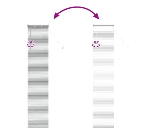 Langų Žaliuzė Su Užuolaidomis Sidabro Aliuminis