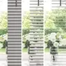 Logu Žalūzija Ar Aizkariem Cits Sudraba 60 X 220 Cm Alumīnijs Vidaxl