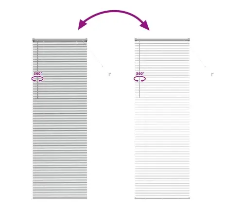 Langų Žaliuzė Su Užuolaidomis Sidabro Aliuminis