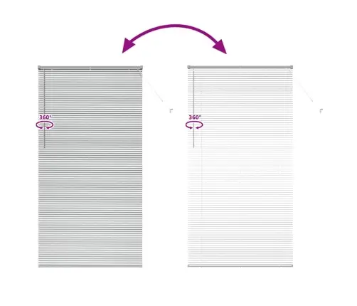 Logu Žalūzija Ar Aizkariem Cits Sudraba 120 X 220 Cm Alumīnijs Vidaxl