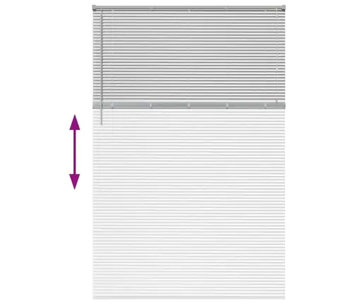 Langų Žaliuzė Su Užuolaidomis Sidabro Aliuminis Langų Žaliuzė Su Užuolaidomis Sidabro Aliuminis