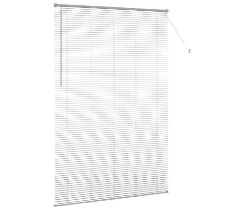 Aknarulo Kardinatega Hõbedane Alumiinium