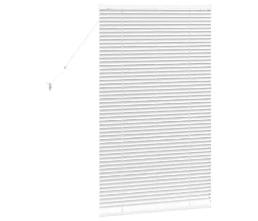 Logu Žalūzija Ar Aizkariem Cits Balta 80 X 130 Cm Alumīnijs Vidaxl Logu Žalūzija Ar Aizkariem Cits Balta 80 X 130 Cm Alumīnijs Vidaxl