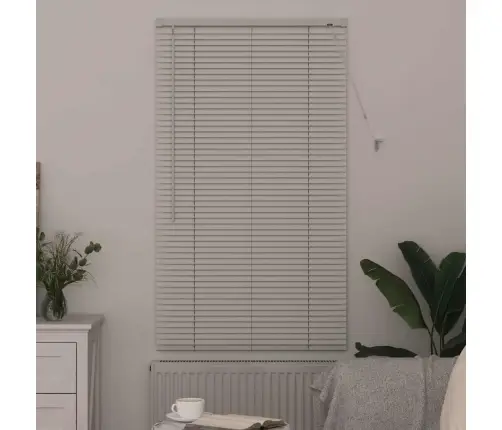 Aknarulo Kardinatega Valge Alumiinium