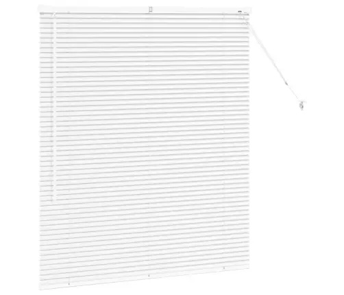 Aknarulo Kardinatega Valge Alumiinium