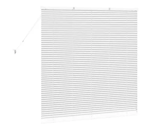 Aknarulo Kardinatega Valge Alumiinium