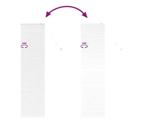 Langų Žaliuzė Su Užuolaidomis Balta Aliuminis Langų Žaliuzė Su Užuolaidomis Balta Aliuminis