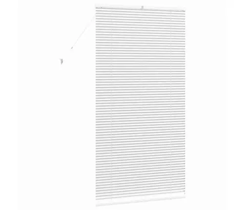 Logu Žalūzija Ar Aizkariem Cits Balta 85 X 175 Cm Alumīnijs Vidaxl