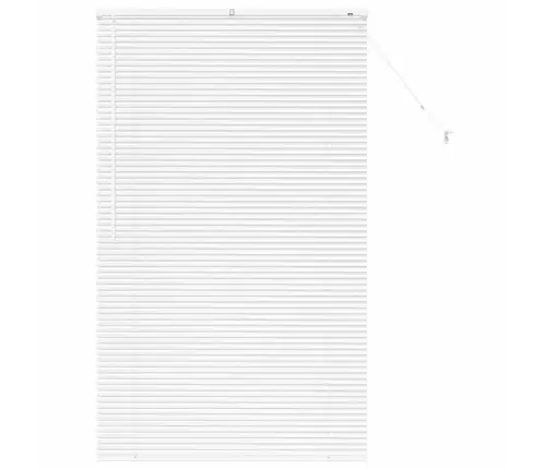 Logu Žalūzija Ar Aizkariem Cits Balta 105 X 175 Cm Alumīnijs Vidaxl