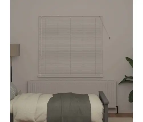 Logu Žalūzija Ar Aizkariem Cits Balta 140 X 175 Cm Alumīnijs Vidaxl Logu Žalūzija Ar Aizkariem Cits Balta 140 X 175 Cm Alumīnijs Vidaxl